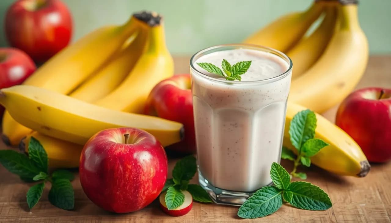 Koktajl Bananowo-Jabłkowy: Szybkie Przepisy i Wartości Odżywcze