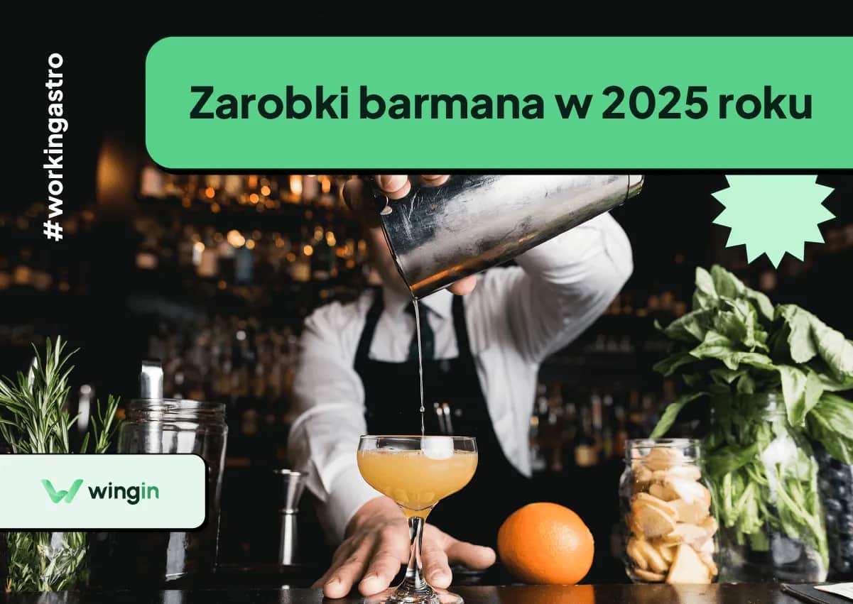 Ile zarabia barman w Polsce? Stawki, napiwki i realne dochody