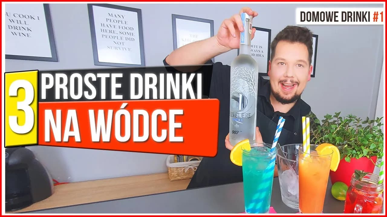 Proste drinki z wódką: przepisy na domowe koktajle łatwe i szybkie